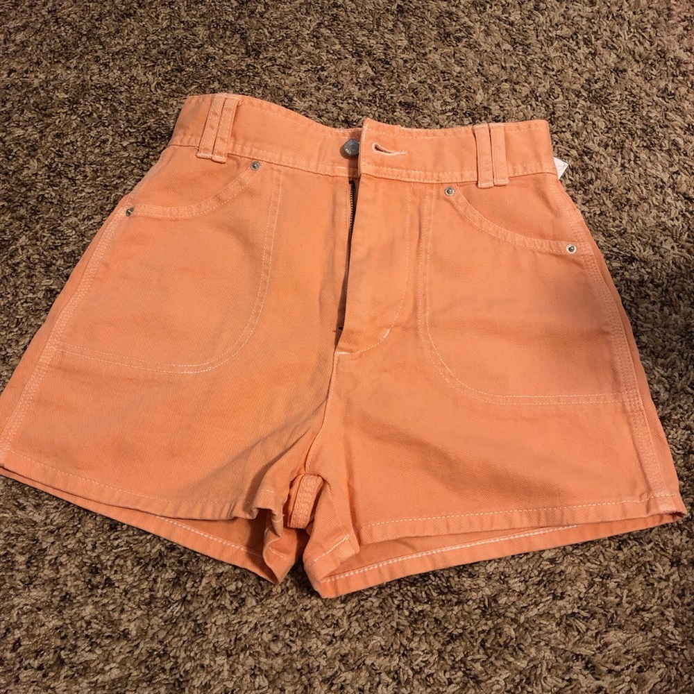 Orange BDG shorts from urban outfitters! Size S NW